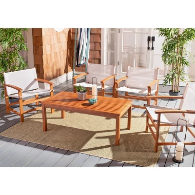 Mardin 4pc Living Set - Natural/Beige - Safavieh 3 Mardin 4pc Living Set - Natural/Beige - Safavieh