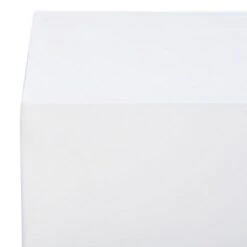 Ezro Faux Concrete Coffee Table - White - Safavieh -Heaco GUEST e29aaf22 e874 4f89 a146 6f5babde2d15