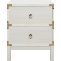 Galio 2 Drawer Nightstand - NST9600 - Safavieh -Heaco GUEST e467e723 2b49 43ba b931 1c743c81c5ab