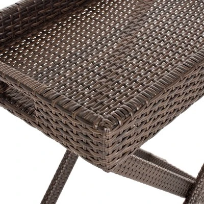 Bardia Patio Folding Tray Table - Safavieh 5 Bardia Patio Folding Tray Table - Safavieh - Image 3