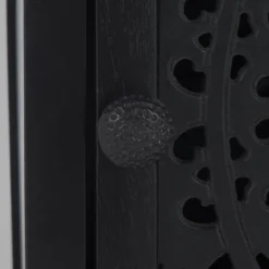 Thea 1 Door Carved Nightstand - NST5300 - Safavieh -Heaco GUEST e65cbfa5 12bb 4ea7 b4cb be2a3c78f542