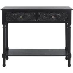 Josie 2 Drawer Console Table - CNS5708 -Safavieh -Heaco GUEST e728e8cc 7e6a 4ca1 86b1 de3c9f69b6c7