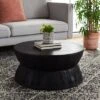 Alecto Round Coffee Table - Safavieh -Heaco GUEST e75d19f8 ff49 46f3 9da1 0390a81823bb