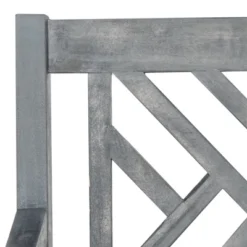 Bradbury 3 Seat Bench - Outdoor - Safavieh -Heaco GUEST e7fdc57b 2386 4472 93e5 6c26d255073d