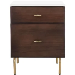 Genevieve 2 Drawer Nightstand - NST5002 - Safavieh -Heaco GUEST e8f723c6 af77 414b 95de 9773b0d2054f