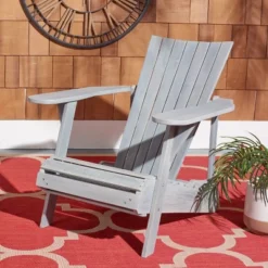 Merlin Adirondack Chair Indoor/Outdoor - Safavieh
