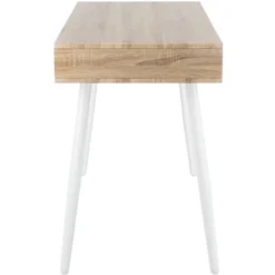 Jorja 1 Drawer 1 Shelf Desk - Safavieh -Heaco GUEST eb4d6288 71af 481d 92a0 bbdb4f8bdf5c