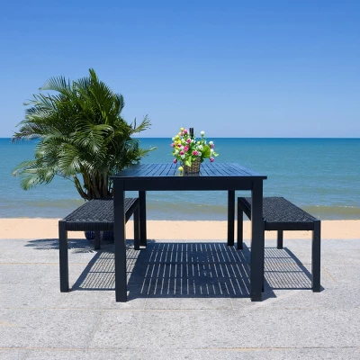Aquina Dining Set - Outdoor - PAT7081 - Safavieh 4 Aquina Dining Set - Outdoor - PAT7081 - Safavieh - Image 2