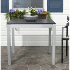 Onika Square Table - Indoor/Outdoor - PAT4007 - Black - Safavieh