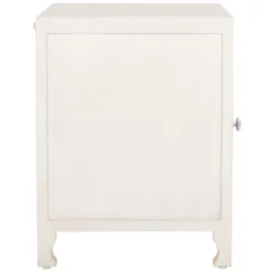 Regius 2 Shelf 1 Door Nightstand - NST5305 - White Washed - Safavieh -Heaco GUEST f13b6654 ea5b 46a7 aee8 3d97f57fa162
