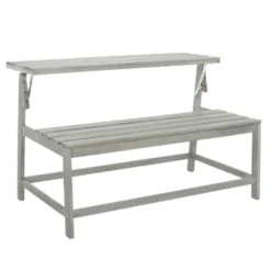 Ruben Balcony Bench And Table - Outdoor - Safavieh -Heaco GUEST f20bdaf6 6550 4e2b 83ec 09d9ce1e94c2