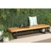 Heather 72" Bench - Outdoor - Safavieh -Heaco GUEST f26a55a9 e715 4a41 a623 3fd347968f3b