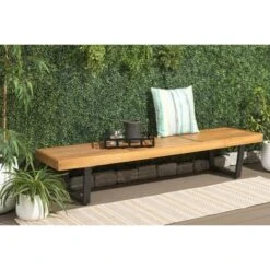 Heather 72" Bench - Outdoor - Safavieh