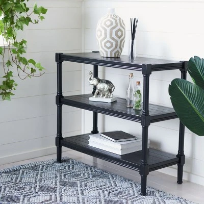 Rafiki 3 Shelf Console - CNS5715 -Safavieh 3 Rafiki 3 Shelf Console - CNS5715 -Safavieh