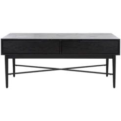 Pierre 2 Drawer Coffee Table - Safavieh -Heaco GUEST f54c86a4 7d91 4d78 88d9 567ee27c3ef1