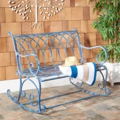 Ressi Rock Bench - Outdoor - Safavieh