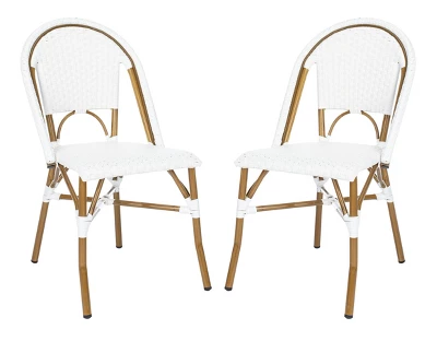 Salcha Indoor Outdoor French Bistro Side Chair (Set Of 2) - Safavieh 13 Salcha Indoor Outdoor French Bistro Side Chair (Set Of 2) - Safavieh - Image 11