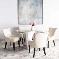 Lotus 19"H Side Chair (Set Of 2) - Safavieh