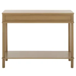 Thurston 2 Drawer Console - CNS5737C - Brown - Safavieh -Heaco GUEST f98ff080 3114 4840 a49d 0adc8cd59362
