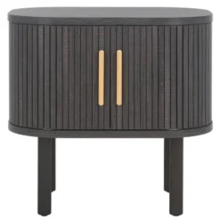 Tealla 2 Tambour Door Nightstand - NST9610 - Safavieh -Heaco GUEST fa65c52f 9e8b 4c8c 8450 c417a2da5764