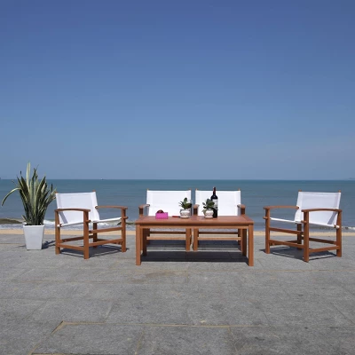 Mardin 4pc Living Set - Natural/Beige - Safavieh 4 Mardin 4pc Living Set - Natural/Beige - Safavieh - Image 2