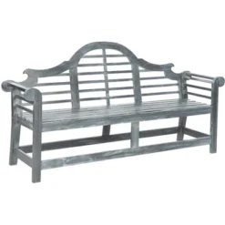 Khara Bench - Outdoor - Safavieh -Heaco GUEST fbdba82d 08f5 4221 a850 2ea2fc978f25