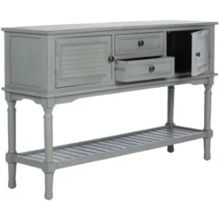 Tate 2 Drawer 2 Door Console Table - Safavieh -Heaco GUEST fcbdaba0 2ceb 480e 93dc 33a74d10bd49