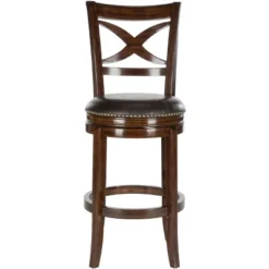 Santino Swivel Bar Stool - Safavieh -Heaco GUEST fdfbbacd 9386 41ed b8dd e5adc482fd92