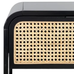 Yunis 1 Drawer 1 Open Shelf Nightstand - NST9205 - Safavieh -Heaco GUEST fe6cef80 7f4e 4270 a394 501c0d9a0607