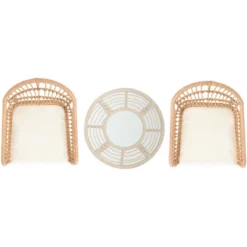 Berlen 3 Piece Lounger Set - Indoor/Outdoor - PAT9012 - Safavieh -Heaco GUEST febfcdcd 982b 4d3e a48e 7fd28f4569f8